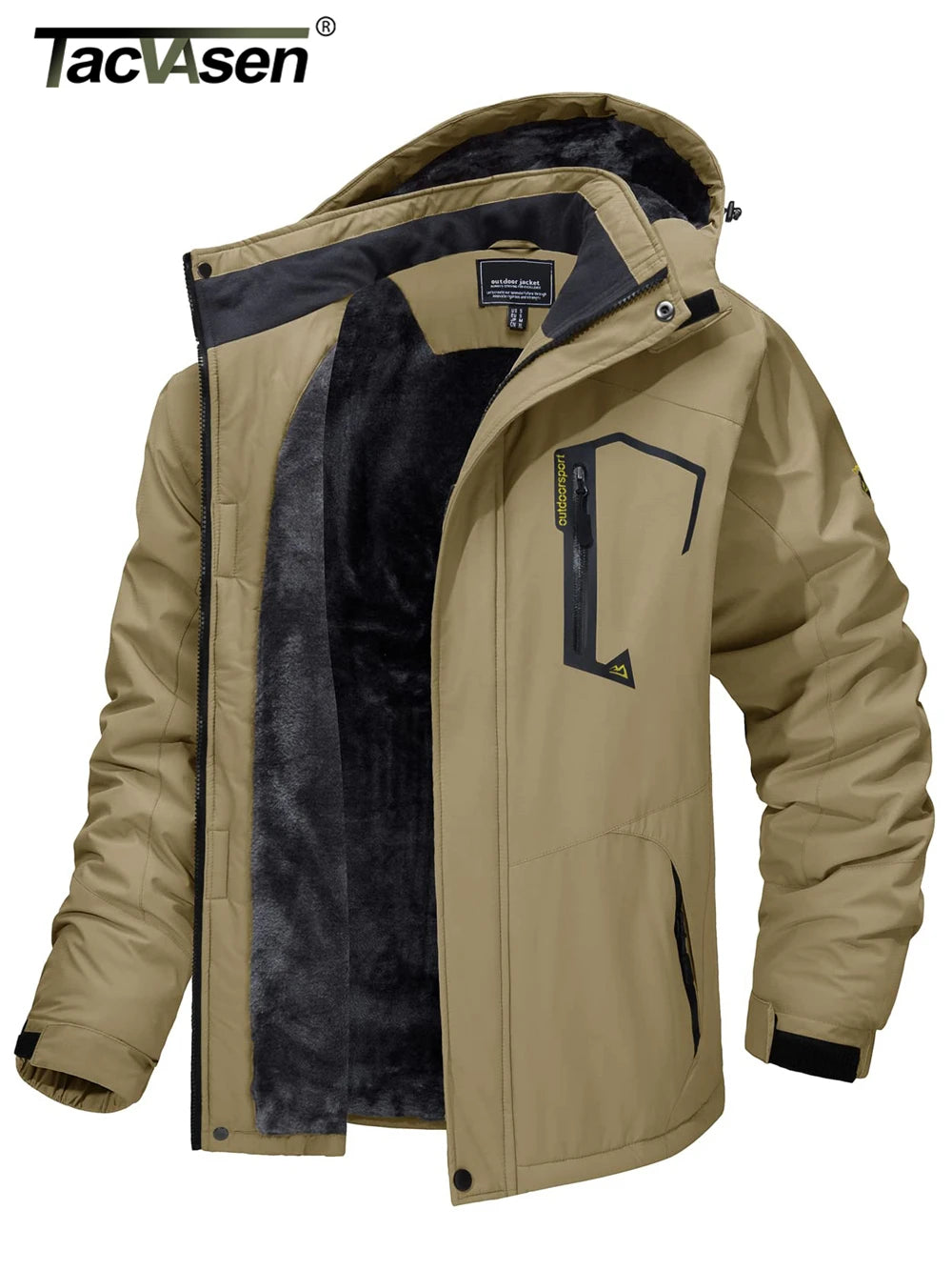 TACVASEN Jackets Mens