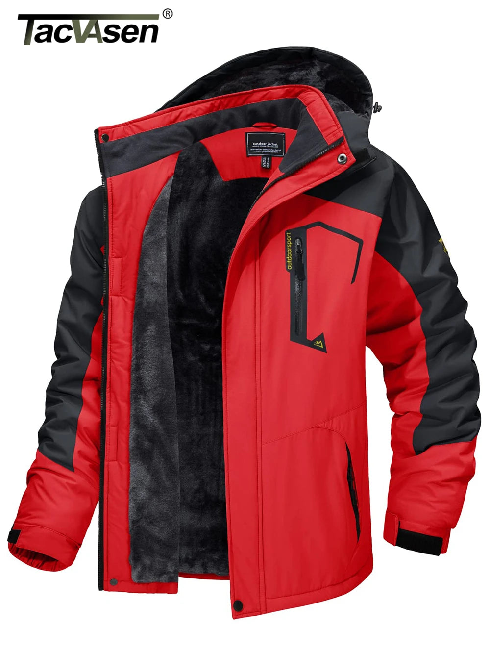 TACVASEN Jackets Mens