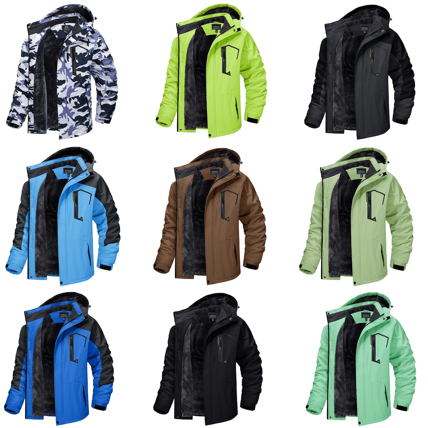 TACVASEN Jackets Mens