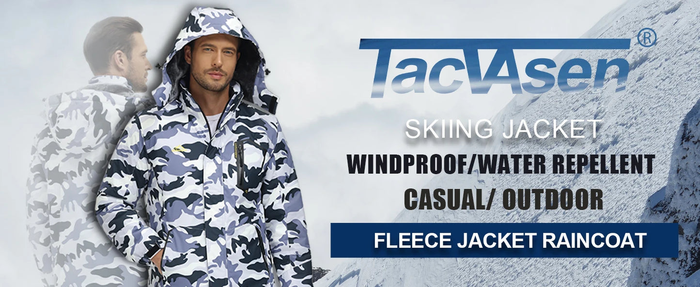 TACVASEN Jackets Mens